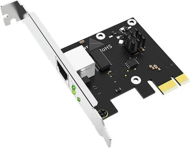Main image of Ruth's sister Game PCIE Card 2500Mbps Gigabit Network Card 10/100/1000Mbps RTL8125B RJ45 Wired Computer PCI-E 2.5G Network Adapter