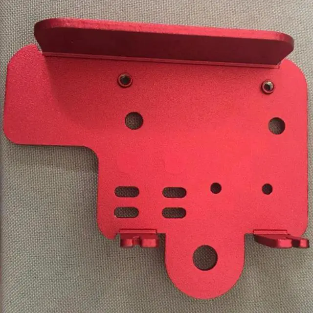 Alt view image 3 of 4 - Ruth's sister 5Pcs Creality 3D Extruder Back Plate + X Motor Front & Back Plate + Z-Axis 2.5Mm & 3.0Mm Passive Block Plate Kit For CR-10S PRO