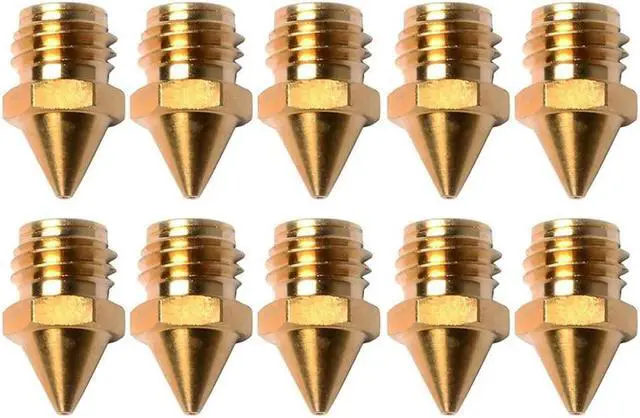 Main image of Ruth's sister 3D Printer Accessories, 0.4Mm Brass Nozzle Head, Suitable For A10M A20M A30M A10T A20T (10 Pack)