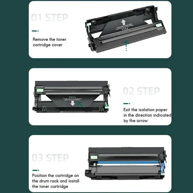 Alt view image 3 of 4 - Ruth's sister Toner Cartridge Replacement For Brother TN223BK TN227BK For Brother HL-L3210CW/L3290CDW/L3270CDW MFC-L3770CDW/L3750CDW