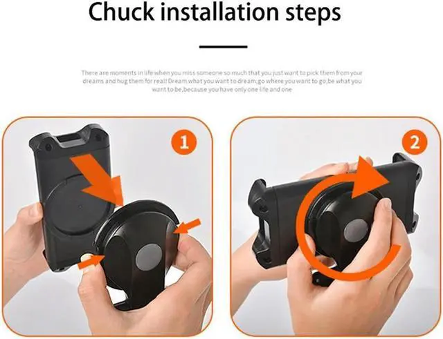 Alt view image 2 of 4 - Ruth's sister Tablet Computer Floor Stand 360° Rotating Telescopic Portable Desktop Stand For 4.7-12.9 Inch Mobile Phone Tablet PC