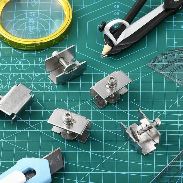 Alt view image 3 of 4 - Ruth's sister 16 Pcs Glass Bed Clips Clamps 3D Printer Bed Clips Accessories For Ender 3/3 Pro/3 V2/3S,Ender 5/Plus,CR-20 PRO