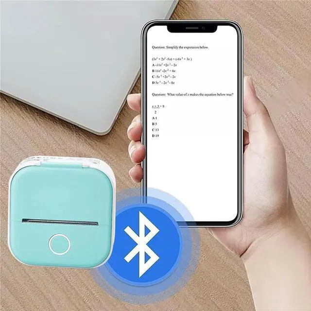 Alt view image 4 of 4 - Ruth's sister Doodle Dash Printer,Inkless Bluetooth Sticker Pocket Printer, Portable Bluetooth Printer For Photos, Notes,DIY Scrapbook Durable