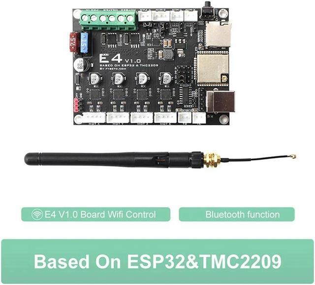 Alt view image 4 of 4 - Ruth's sister E4 V1.0 ESP32 Motherboard Control Board 3D Printer Motherboard Accessories TMC2209 Drives With External Antenna