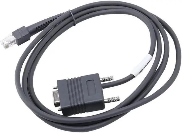 Alt view image 4 of 4 - Ruth's sister 6X LS2208 RS232 Serial Cable CBA-R01-S07PAR For Symbol Barcode Scanner LS2208 6.5 Feet