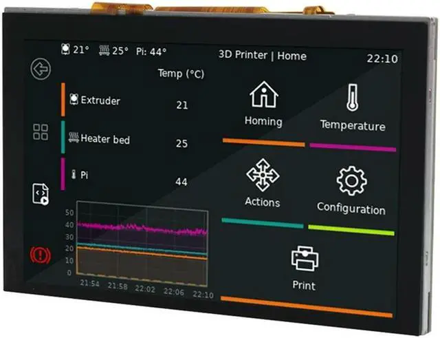 Alt view image 3 of 4 - Ruth's sister LCD Touch Screen 5INCH DSI Screen MIPI LCD V1.1 Display Voron 3D Printer Parts For Raspberry Pi Board