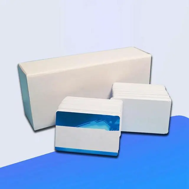 Alt view image 3 of 4 - Ruth's sister 230 PCS Coated Card Inkjet Double-Sided Printing Blank PVC No Chip Suitable For Epson Printer 85.5X54X0.76 Mm
