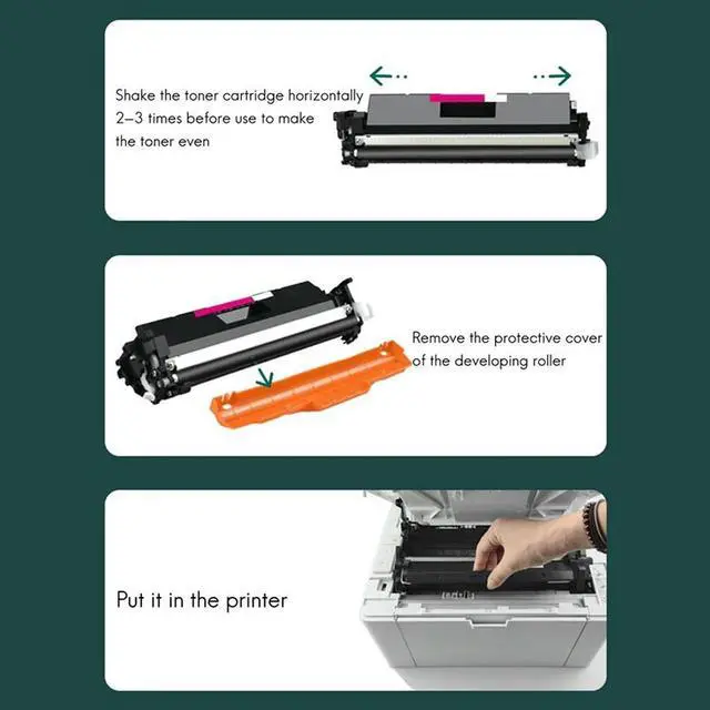 Alt view image 4 of 4 - Ruth's sister 2PCS Compatible Toner Cartridge Replacement For 94X CF294X 94A CF294A, Toner Printer