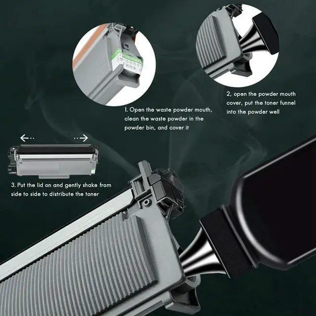 Alt view image 2 of 4 - Ruth's sister 1 Pcs Compatible Toner Cartridge TN660 TN630 & 1 Pcs Compatible Drum Unit Replacement For Brother DR630