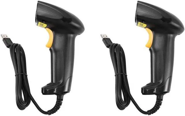 Main image of Ruth's sister 2X Barcode Scanner Handheld Scanner With Stand Holder Automatic Bar Code Reader Auto Scanning POS Scan For Inventory