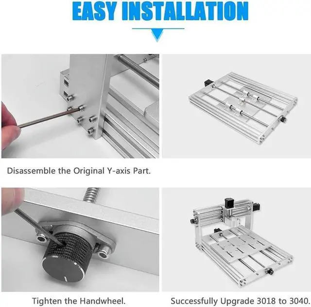 Alt view image 2 of 4 - Ruth's sister 3018 Max Y-Axis Extension Kit, Compatible With 3018 Max & 3020 Max