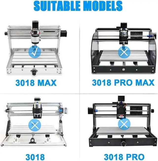 Alt view image 4 of 4 - Ruth's sister 3018 Max Y-Axis Extension Kit, Compatible With 3018 Max & 3020 Max