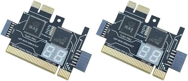 Main image of Ruth's sister 2X TL631 Pro Multifunction Desktop Laptop LPC-DEBUG Post Card PCI PCI-E Mini PCI-E Motherboard Diagnostic Analyzer,A