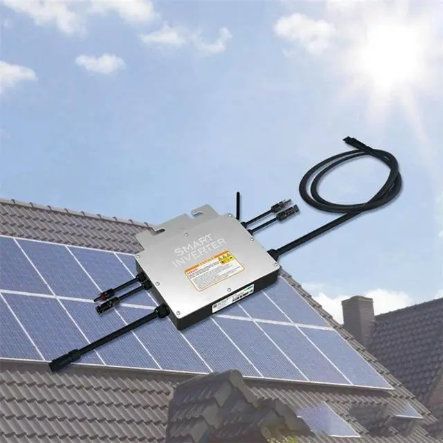 Alt view image 2 of 4 - Ruth's sister SG300MS Regular Solar Power Micro-Inverter Max Output Power 300W Output 230V MPPT Waterproof Inversor
