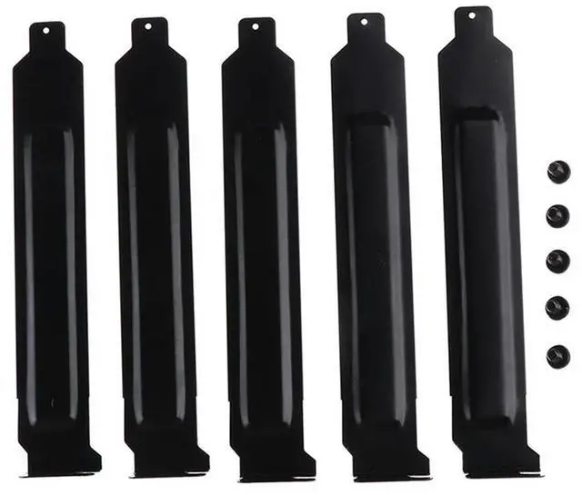 Main image of 5PCS Metal PCI Slot Covers Bracket with Screws Full Profile Expansion Dust Filter Blanking Plate for PCI Slot-AB01