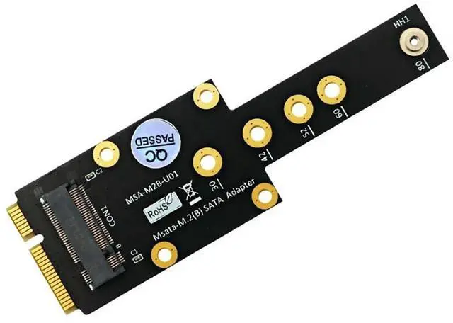 Main image of MSATA to M.2 Key B Adapter M.2 SSD to MSATA Adapter MSATA to M.2 Key B SSD Adapter-AB01