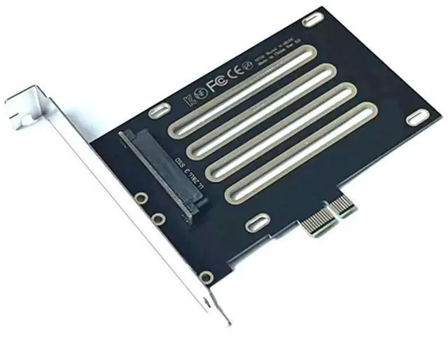 Main image of SFF-8639 U.2 U.3 to PCIE 3.0 4.0 X1 Adapter Card Adapter Motherboard Slot PCIEX1 Multi-Function Adapter Module-AB01