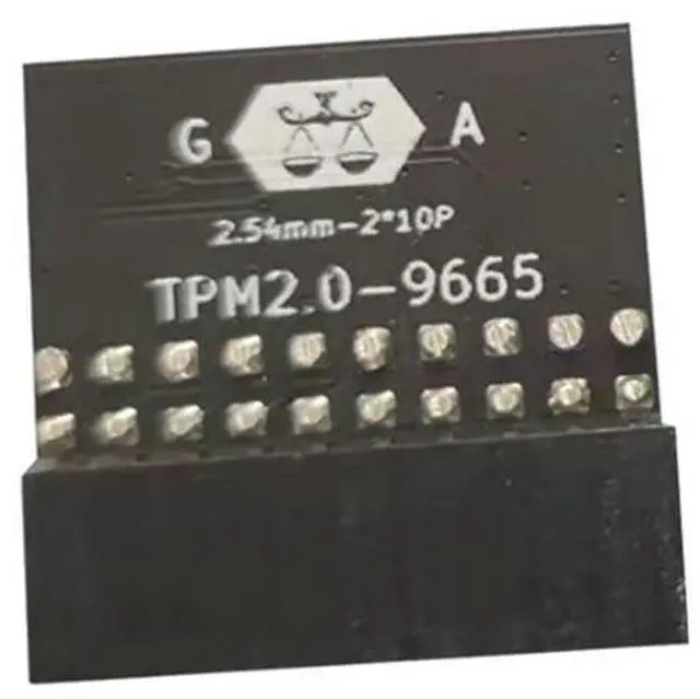 Main image of TPM 2.0 Encrypted Security Module 20 Pin Mainboard Card TPM2.0 Module for Motherboard-AB01