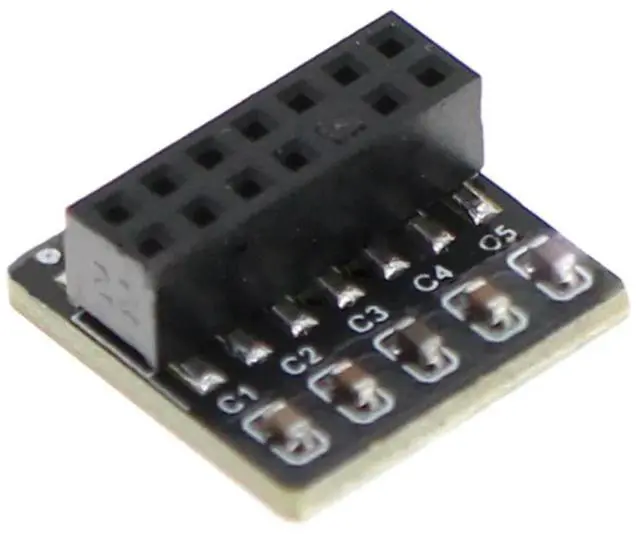 Main image of TPM 2.0 Security Module for 14Pin LPC H Mainboard Data Encryption Hardware Basic Module-AB01