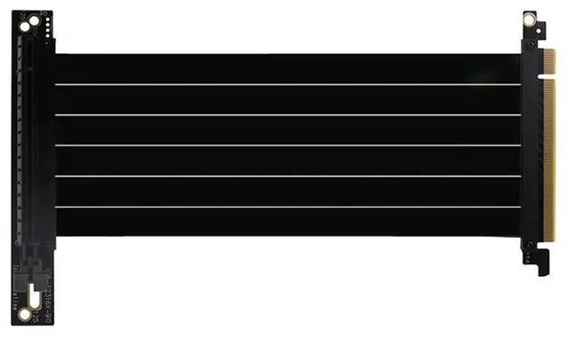 Main image of PCI-E 3.0 16X 90 Degree PCI-E Graphics Card Extension Cable Network Card Adapter, and Stability 10 cm-AB01