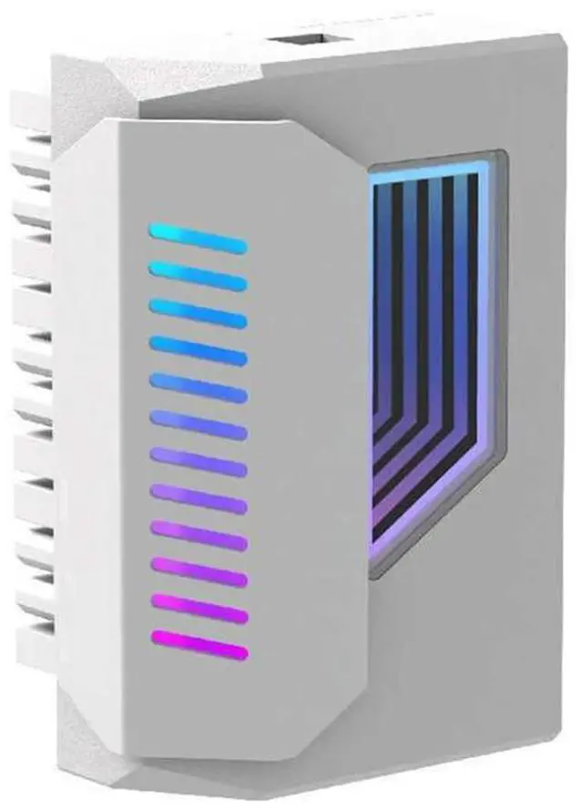 Main image of ATX 24Pin Adapter 180 Degree ARGB Adapter 5V Synchronization for Desktop PC Motherboard DIY Computer Accessories White-AB01