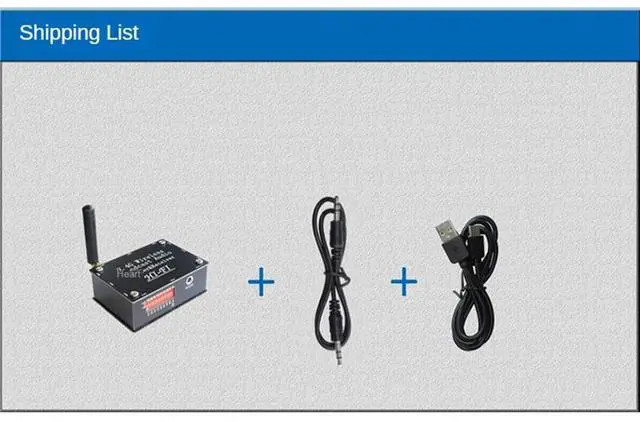 Main image of 2.4G Hifi Wireless Audio Transmission Transceiver Supports One Transmitter and Multiple Receivers for Stereo Sound-AB01