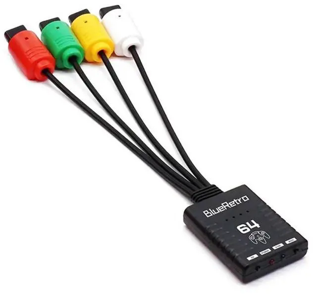 Main image of Bluetooth Wireless Game Controller Adapter for N64 Console Support Up to Four Wireless Game Controller-AB01
