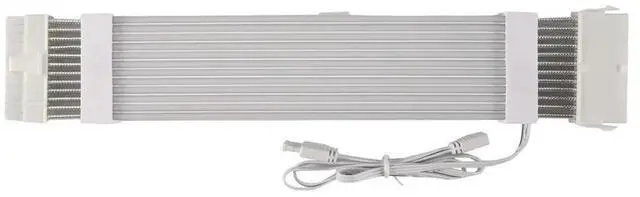 Main image of PC Case PSU Extension ARGB Cable ATX 24PIN PCI-E GPU Neon Color Line ARGB Streamer Transfer Graphics Card Power Cable-AB01