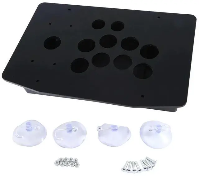 Main image of Arcade Joystick Acrylic Panel Case for Arcade Game Machine DIY Can Be Installed Joystick Button for Retro Video Game
