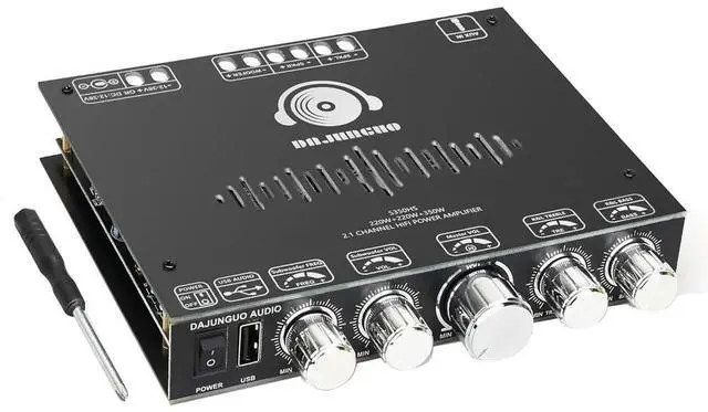 Main image of S350HS TPA3251 Bluetooth Power Amplifier Board with Subwoofer 2.1 Channel 220Wx2+350W, Audio Power Amplifier Module-AB01