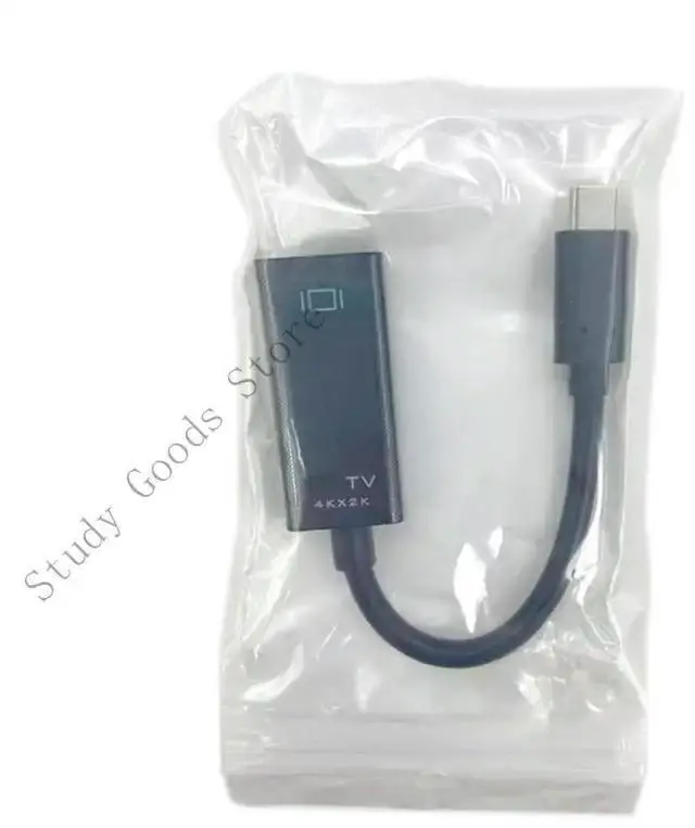 Alt view image 4 of 4 - Type C to HDTV 4K Adapter USB C Male to HDTV Female Converter Cable 4K@60Hz