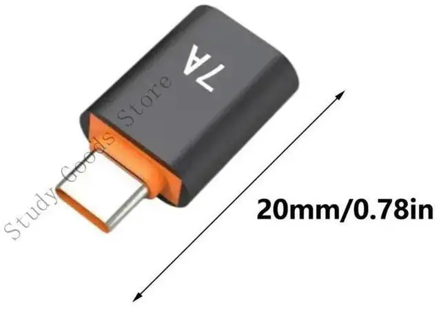 Alt view image 4 of 4 - Type C To USB Adapter OTG Functionality 5Gbps Speed Aluminum Adapter Charging Adapter for Phones Tablets & Computers