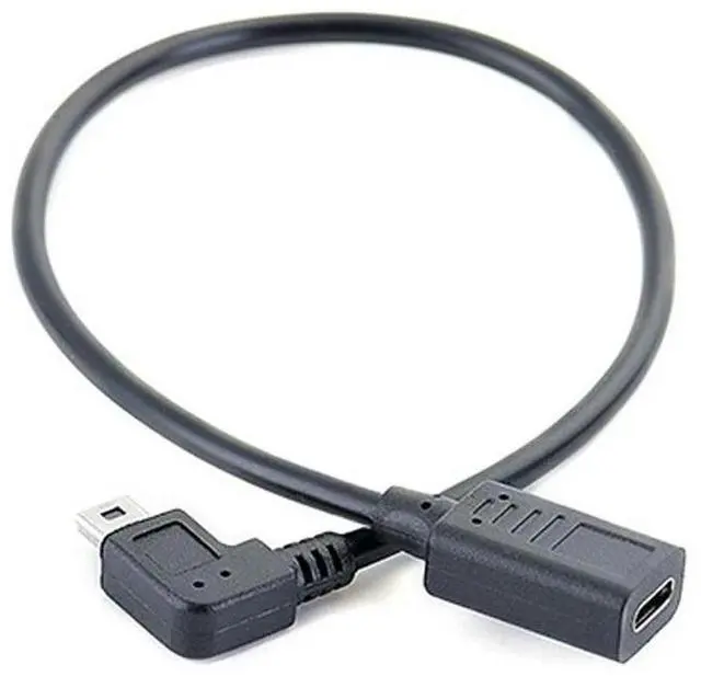 Alt view image 3 of 4 - UsbC to Mini USB Cable Type C to Mini USB 5P Adapter Mini USB toAdapter 90 DegreeMiniUSB