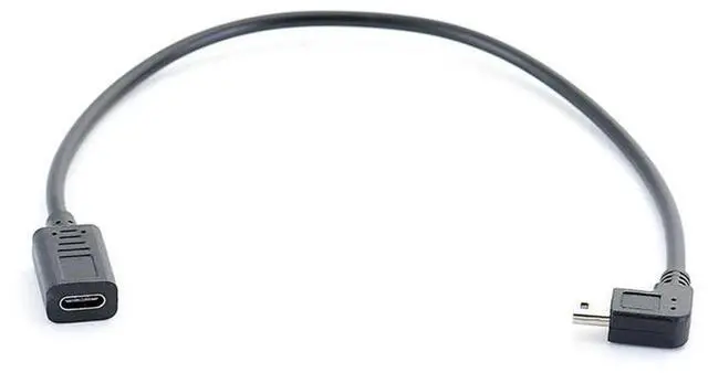Alt view image 4 of 4 - UsbC to Mini USB Cable Type C to Mini USB 5P Adapter Mini USB toAdapter 90 DegreeMiniUSB
