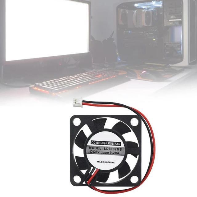 Alt view image 4 of 4 - 5V 3CM Cooling Fan LD3007MS Heatsink For Single Board PC Computer Radiator Quiet