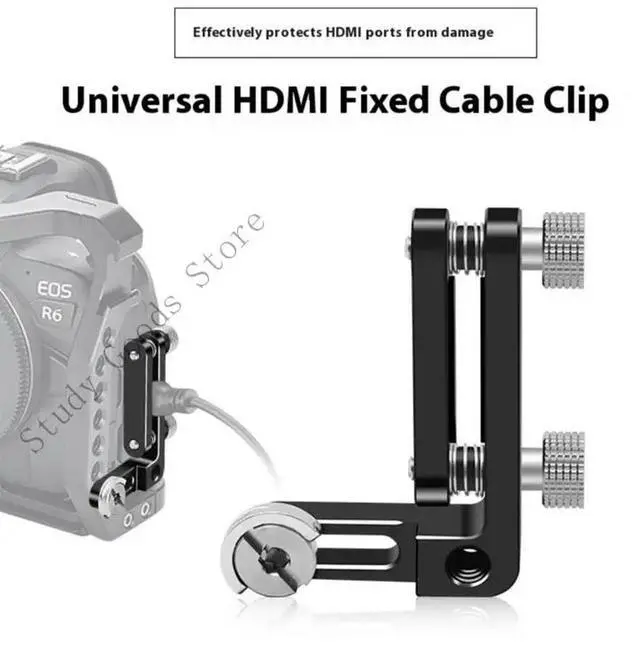 Alt view image 4 of 4 - Anti Slip 4-8mm Wire Cable Clip for Camera Rigs Prevents Accidental Drop Easy Installation No Tools Required