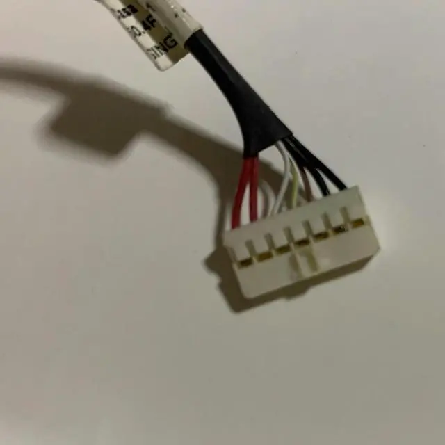 Alt view image 3 of 3 - For Pavilion DV6-6000 640424-001 50.4RI07.001 665306-001 DC Power Jack Charging Port Connector Cable