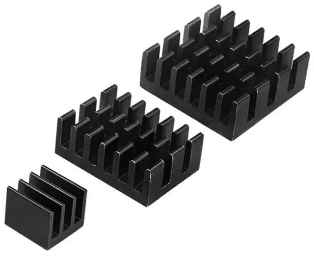 Main image of 3pcs/set Efficient Cooling Heatsink Aluminum Cooler Radiators for Orange Pi 3B Development Board Accessories