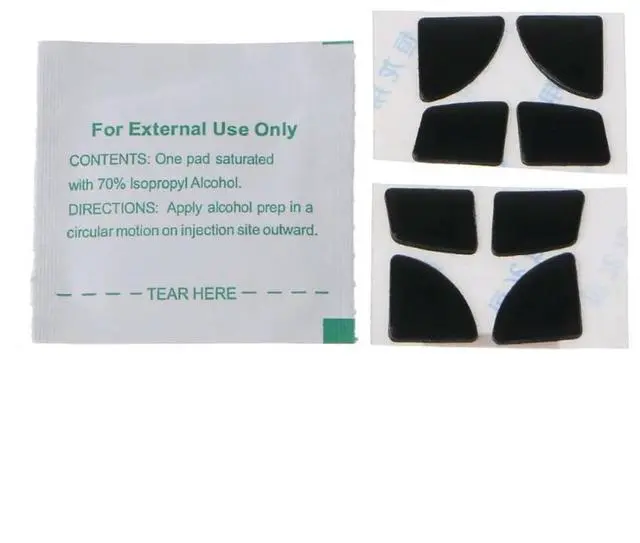 Main image of 2Sets Mouse Feet pedal for MX Anywhere 2S Mouse Replacement Mouse Feet  Mouse Feet Sticker