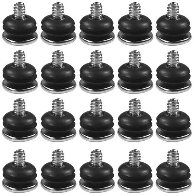 Main image of 20Pcs Computer Case Shockproof Screws Shockproof Screws + Shock Absorption 3.5-inch HDD Shock Absorption Screws