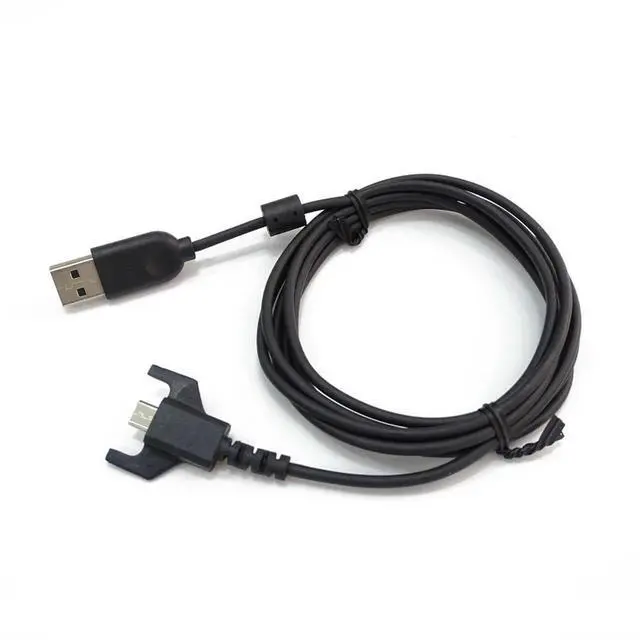 Main image of 2m Mouse Lines Replacement Durable PVC USB Mouse Cable for GPro Wireless GPRO X Superlight Black