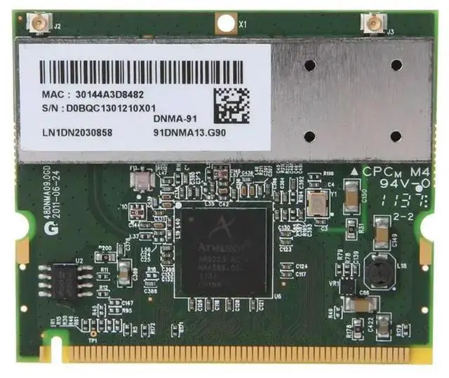 Main image of AR9223 Mini PCI Notebook WIFI WLAN Internal Wireless Network Card for 300M 802.11 a/b/g/n