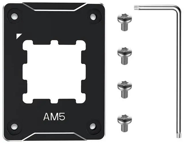 Main image of AM5 CPU Contact Frame CPU Bending Correction Anti-Bend Buckle Durable Metal Buckle for Backpack Security Protect