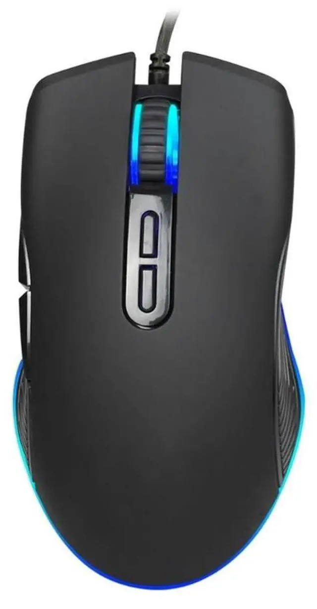 Main image of Ergonomic Wire Gaming Mouse With 4Color LED Backlights 1200/1600/2400/3200DPI Mice Optical Sensors for Gamer 150cm Cable
