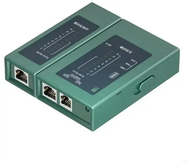 Main image of Advanced Ethernet Networking Cable Mapper and Telephone Continuitys Tester for RJ45 RJ11 RJ12 CAT5 CAT6 POE