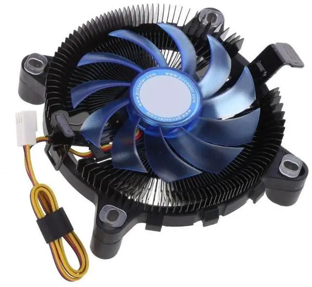 Main image of E86 Utral Thin 28mm PWM Fan Cooler 1U Server HTPC Mini PC Cooling Fan Low Noise CPU Radiators For LGA775/155/1156/AM4