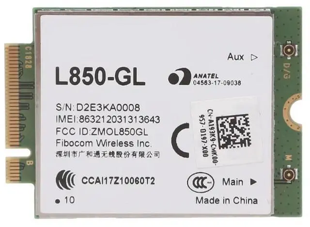 Main image of Fibocom L850-GL LTE Cat9 M.2 Cellular WWAN Module XMM 7360 LTE modem For Keenetic Router