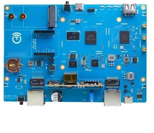 Main image of For Banana Router MT7981B 1GB DDR4 Double Brand WiFi6 Gigabit Ethernet RJ45 Open Source Router