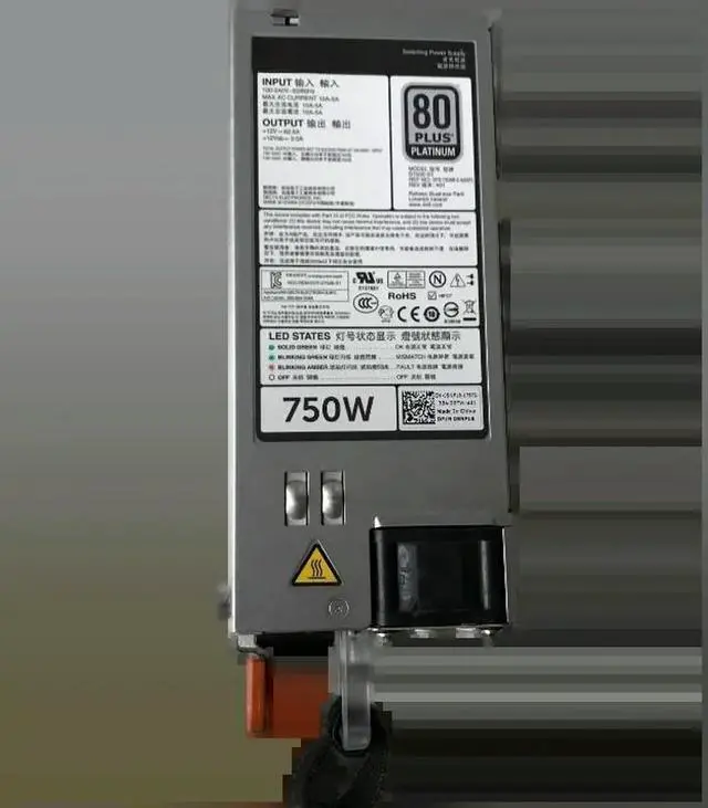 Main image of For R720 5NF18 6W2PW 9PXCV E750E-S0  F750E-S0 D750E-S1