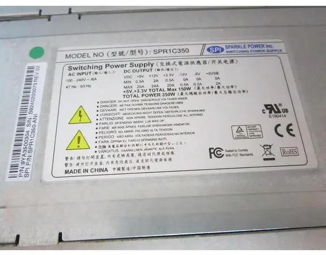 Main image of For SPR1C350 350W Power Supply, Server Power Supply SPR1C350